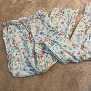 Floral sleep pants